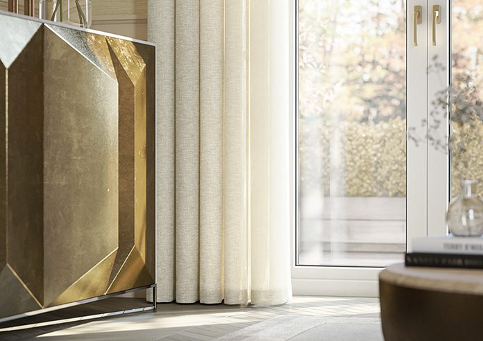 Padua Voile, Ivory - Made to Measure Curtains - Image 5